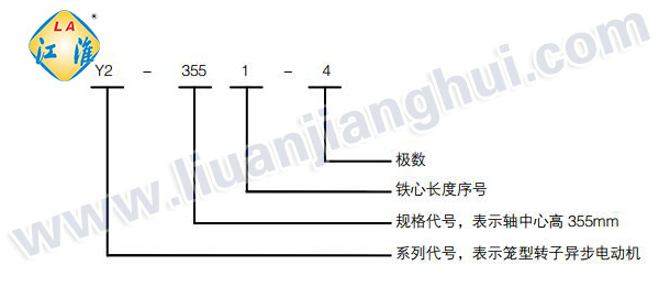 Y2系列低压大功率三相异步电动机_型号意义说明_六安江淮电机有限公司